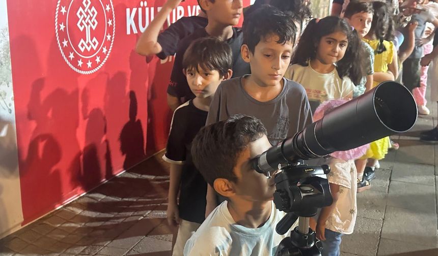 SAMTAY Vakfı, gökyüzü gözlem programı düzenledi