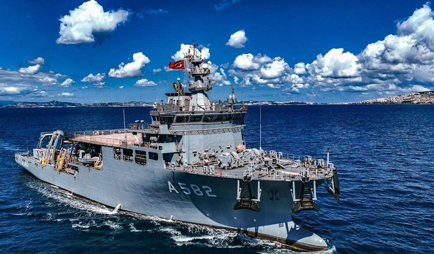 TCG Işın'ın ardından TCG Alemdar da KKTC'ye geliyor