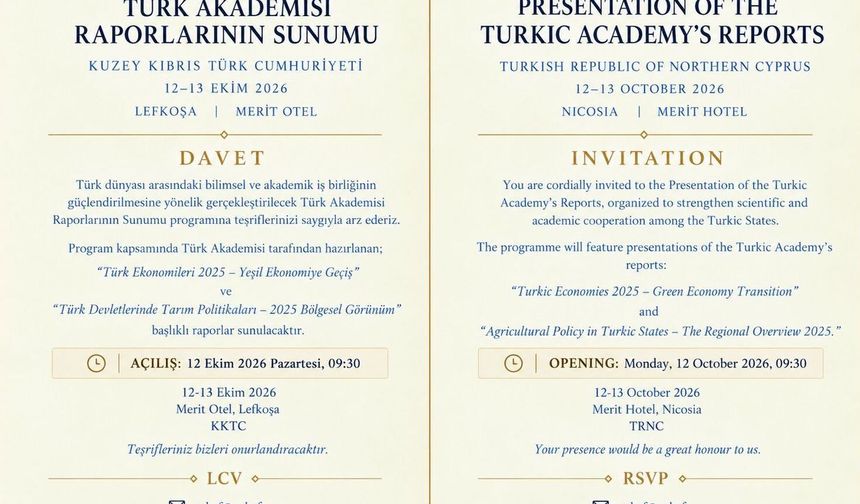 Dışişleri Bakanlığı, Vakıflar İdaresi ve Türk Akademisi ortak etkinlikte buluşacak