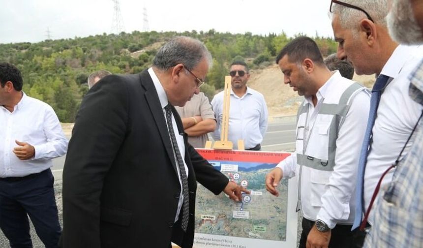 Sucuoğlu: Dağ yolunu KKTC'ye hayat veren bir yola dönüştüreceğiz
