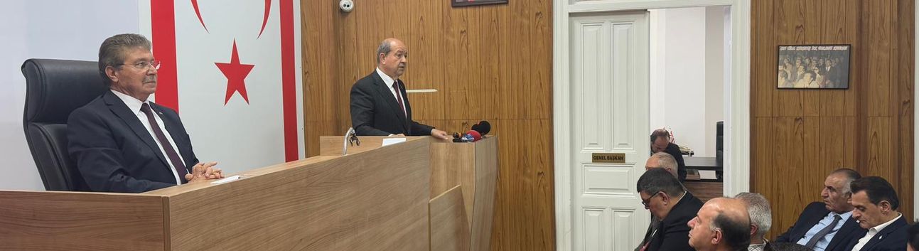 UBP Parti Meclisi'nden Tatar'ın Cumhurbaşkanlığı adaylığına destek kararı