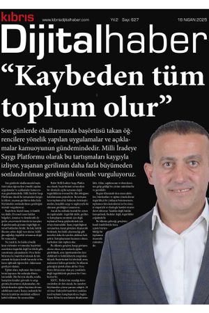 16 Nisan 2025 KKTC-TC Gazete Manşetleri