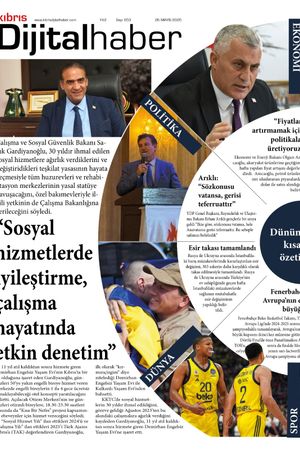 26 Mayıs 2025 KKTC-TC Gazete Manşetleri