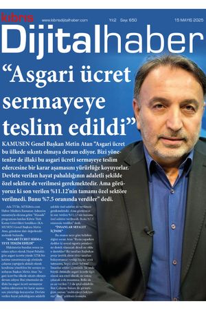15 Mayıs 2025 KKTC-TC Gazete Manşetleri