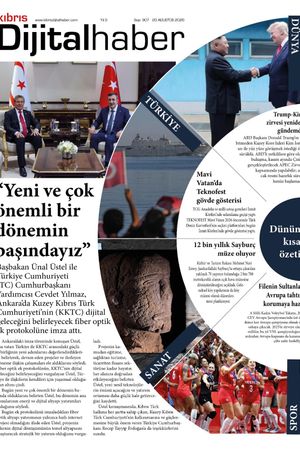 20 Ağustos 2026 tarihli KKTC-TC Gazete Manşetleri